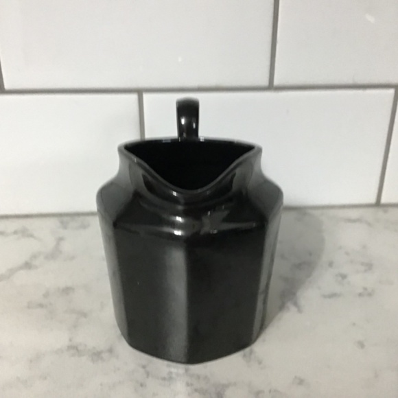 Vintage Fitz and Floyd Ceramic Black Creamer - Picture 5 of 5